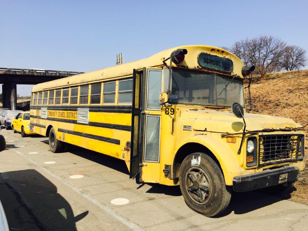 old bus rental for movie