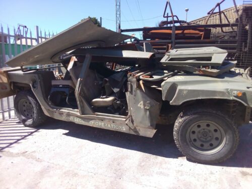 car wreck rental for movie set